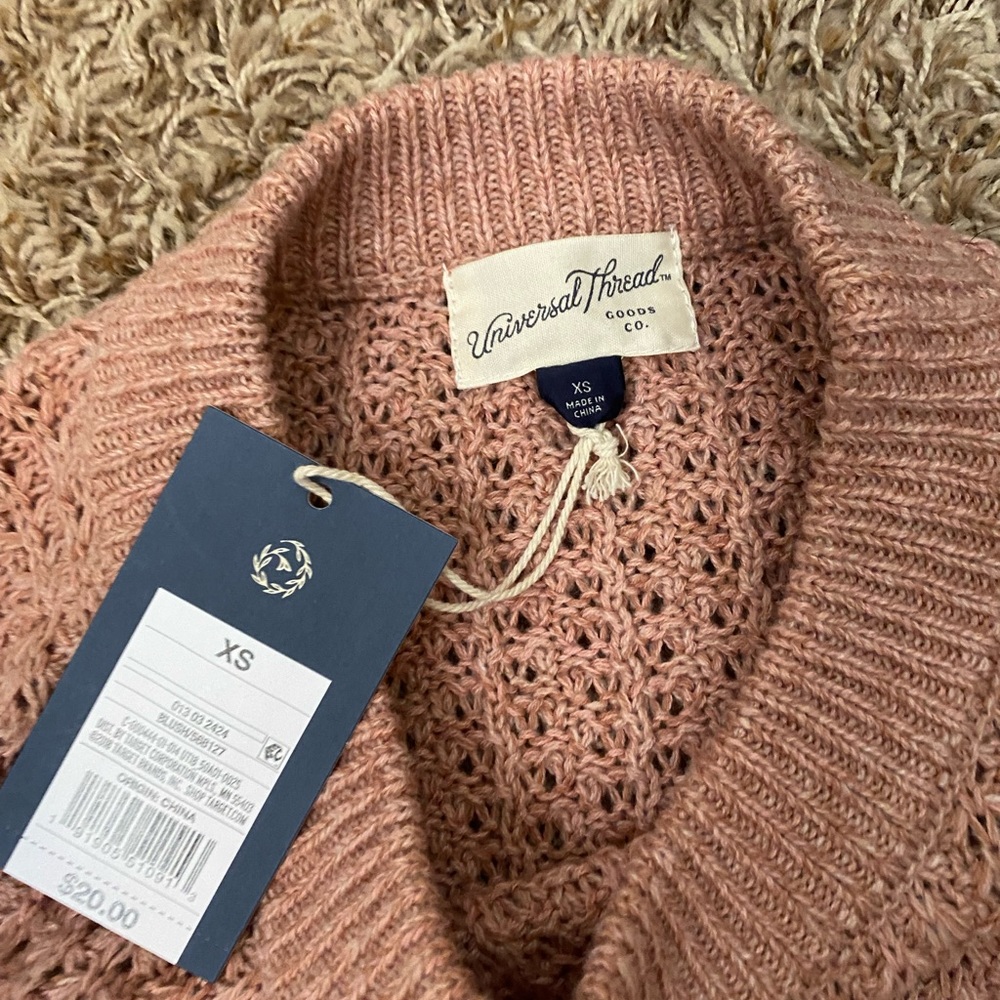 Pink sweater